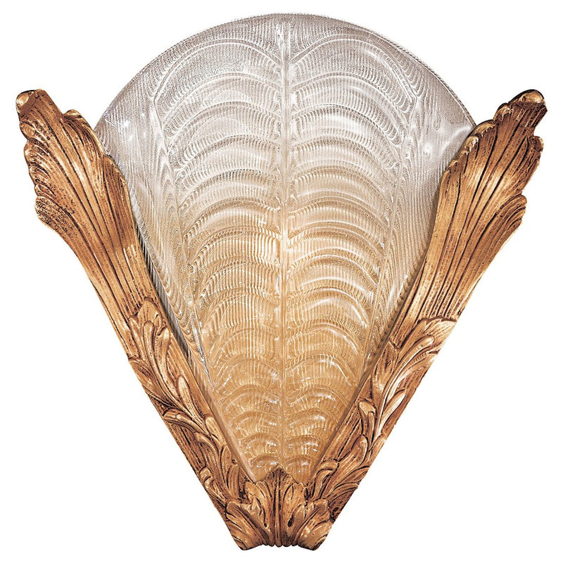 Metropolitan Lighting 1-Light Wall Sconce | Traditional French Gold Finish | Bedroom & Hallway Accent | 12 x 5 x 13 in | Model N950496