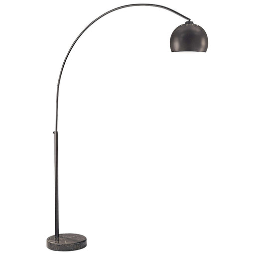 George Kovacs Reading Room 64in 1-Light Arc Floor Lamp | Contemporary Dorian Bronze | Living Room & Reading Nook | 64 x 15 x 75 in | Model P053-615B