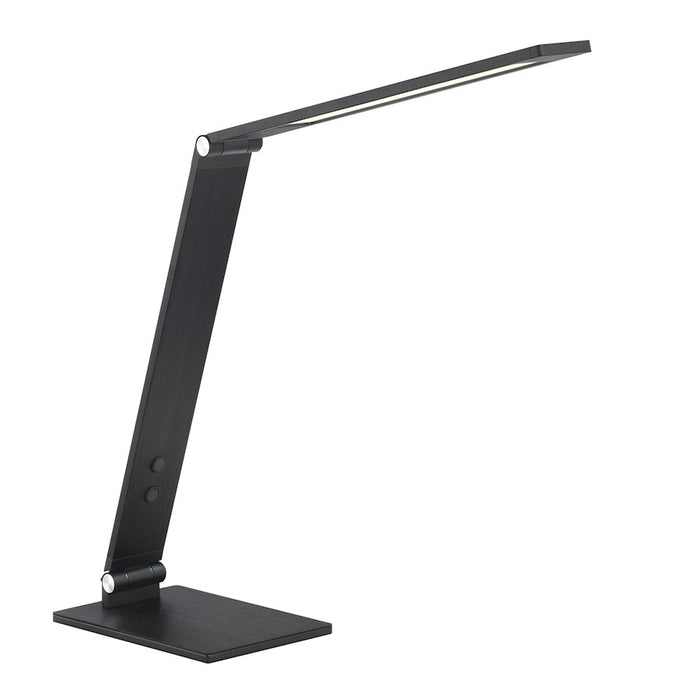 Minka George Kovacs LED 14" Table Lamp, Coal/Coal - P083-66F-L