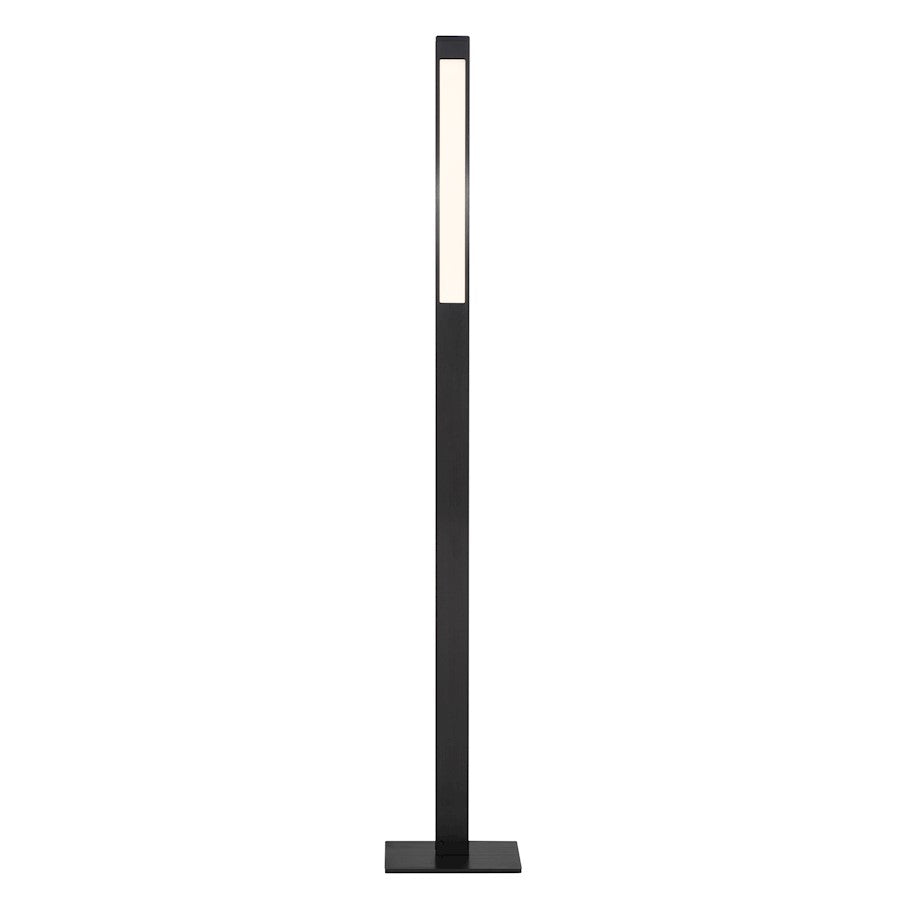 Minka George Kovacs LED 47" Floor Lamp, Coal/Coal - P086-66F-L