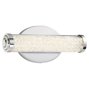 George Kovacs Diamonds 12in 1-Light LED Bath Vanity Light | Contemporary Chrome | Bathroom Vanity | 12.25 x 12.25 x 5 in | Model P1191-077-L