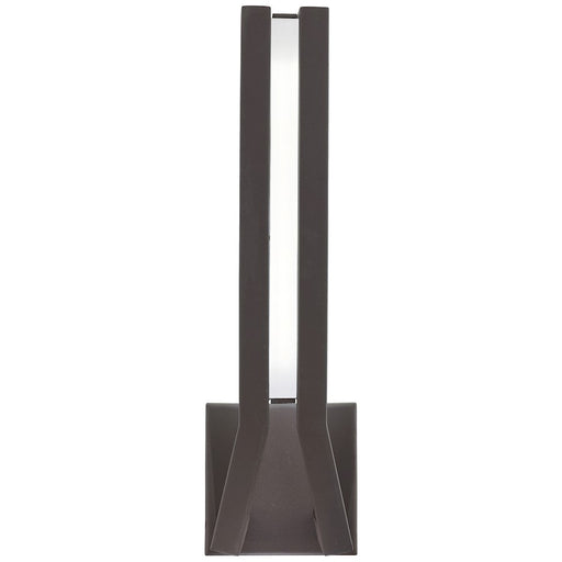 George Kovacs Tune 16in 1-Light LED Wall Sconce | Contemporary Sand Bronze | Living Room & Hallway Accent | 5 x 3 x 16 in | Model P1213-287-L