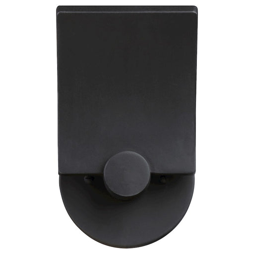 George Kovacs Flipout 8in 1-Light Wall Sconce | Contemporary Black Finish | Bedroom & Hallway Accent Light | 5 x 4 x 8 in | Model P1234-066-L