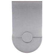 George Kovacs Flipout LED 8in Wall Sconce | Sand Silver Contemporary | Hallway & Bedroom Accent | 5 x 8 x 4 in | Model P1234-295-L