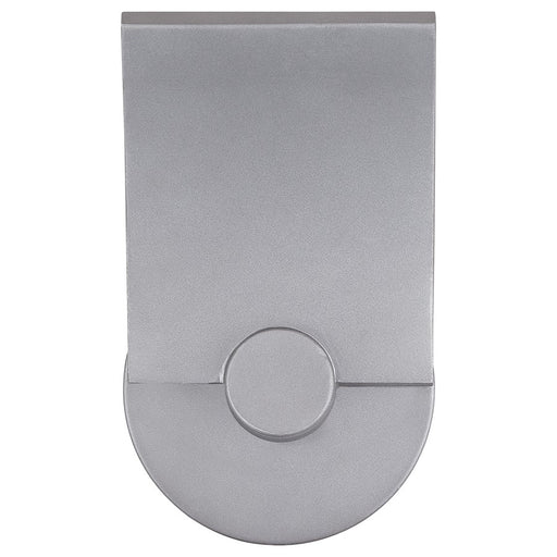 George Kovacs Flipout LED 8in Wall Sconce | Sand Silver Contemporary | Hallway & Bedroom Accent | 5 x 8 x 4 in | Model P1234-295-L