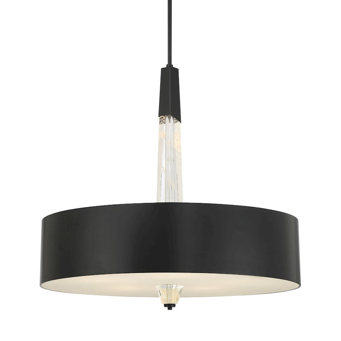 Minka George Kovacs Drifting Droplets 5Lt LED Pendant, Coal/Frost - P1285-66A-L