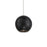 Minka George Kovacs Itty 1 Light Mini Pendant, Coal/Clear Diffuser - P1460-66A-L