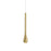 Minka George Kovacs Pingo 1 Light Mini Pendant, Soft Brass/Clear - P1461-695-L