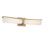 Minka George Kovacs Plane 24in LED Bath Vanity Light | Transitional Honey Gold | Bathroom Vanity & Mirror Lighting | Model P1533-248-L