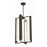 Minka George Kovacs Trizay 1 Light 26" Pendant, Coal/Etched Glass - P1555-66A-L