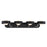 Minka George Kovacs Lift Off 4 Light Bath Vanity, Coal/Nickel/Etched