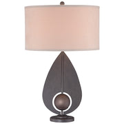 George Kovacs P1616-0 1-Light Table Lamp | Iron with Antique Bronze Accents Contemporary | Living Room & Bedroom Accent | Model P1616-0
