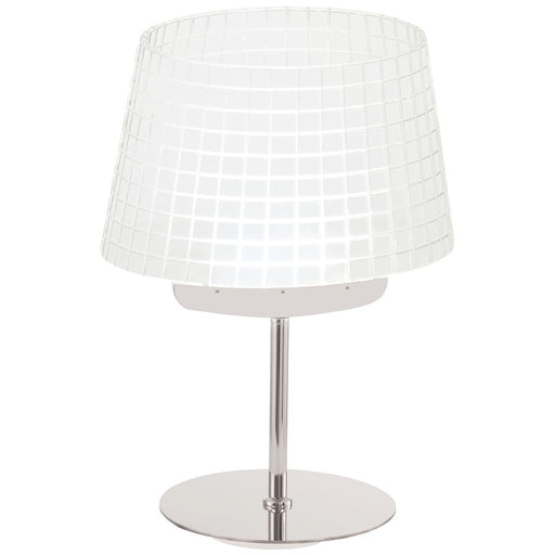 George Kovacs LED 19in Table Lamp | Chrome Acrylic | Desk & Home Office | 19 x 12 x 19 in | Model P1651-077-L