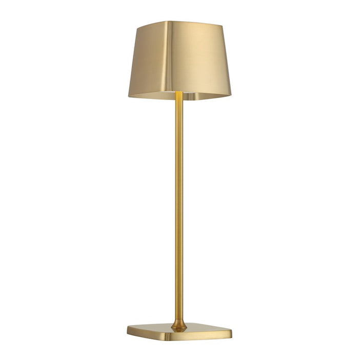 Minka George Kovacs Task Portables LED Table Lamp/Battery, Brass - P1665-695-L