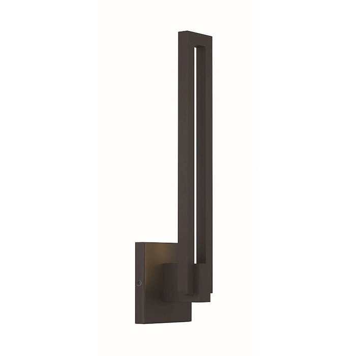 Minka George Kovacs Music 1 Light 18" Wall Sconce, Sand Coal/Glass - P1712-066-L