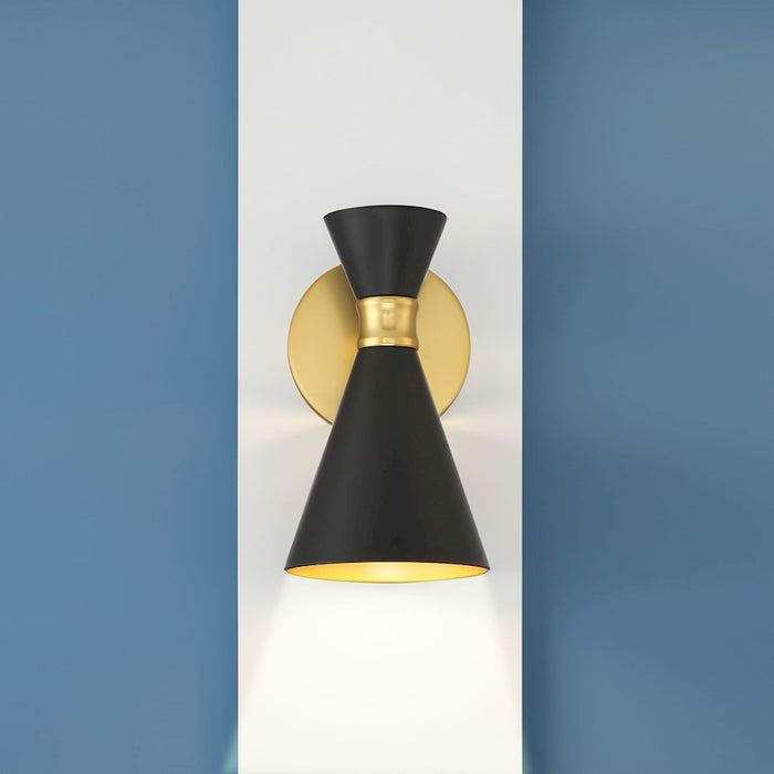 Minka George Kovacs Conic 1 Light Wall Sconce, Honey Gold