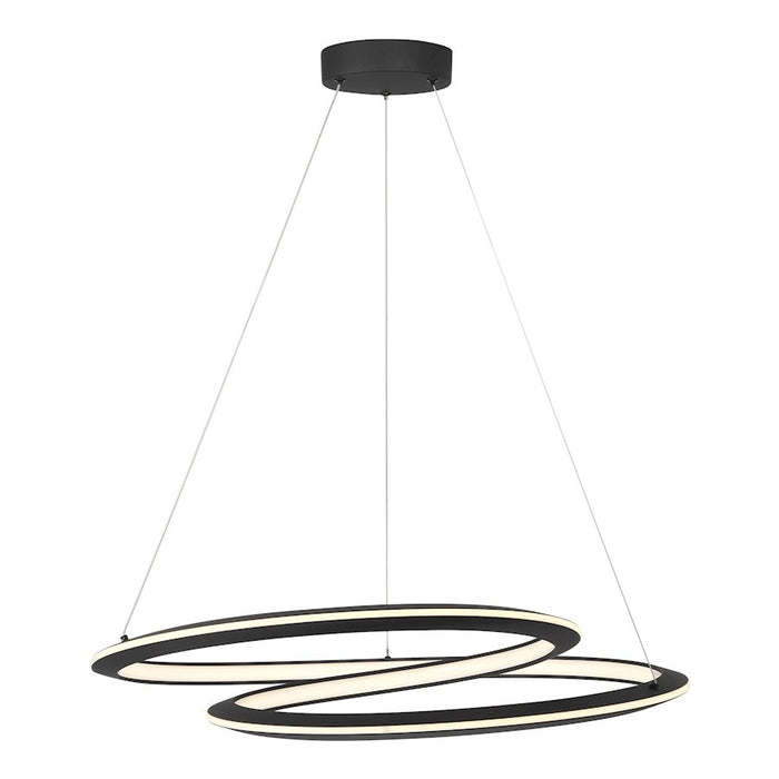 Minka George Kovacs Infinite 27" LED Pendant, Sand Coal/Sand Coal - P1970-066-L