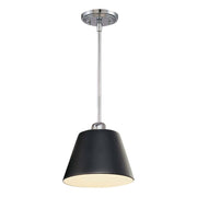 Minka George Kovacs 1-Light Mini Pendant | Transitional Brushed Nickel | Kitchen Island & Dining Nook | 6 x 6 x 5 in | Model P21-3-084