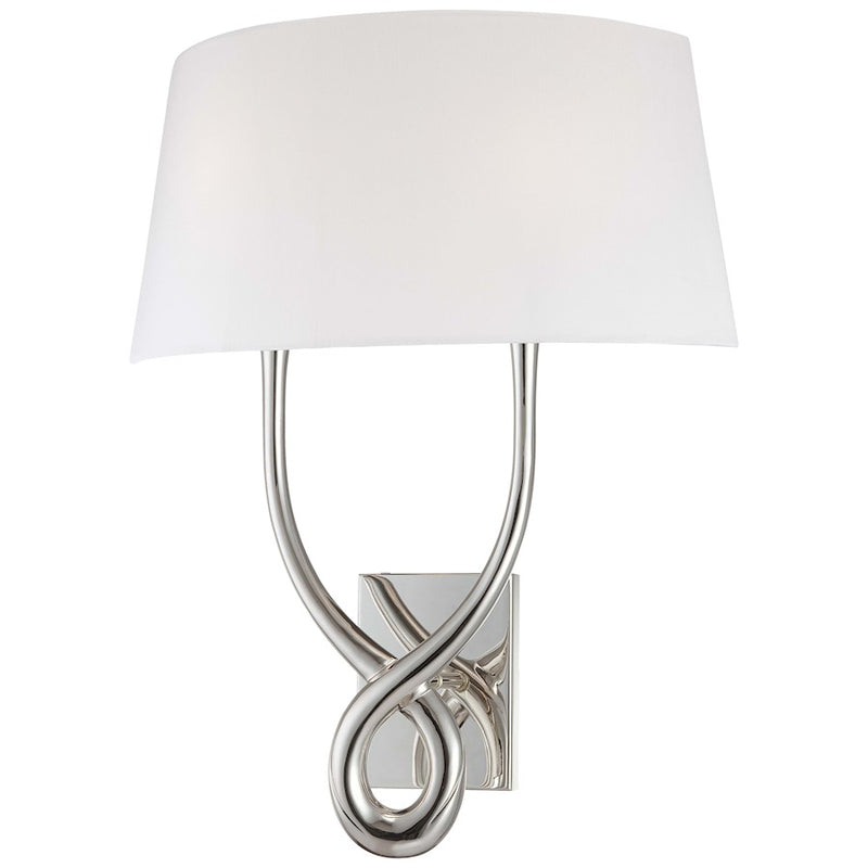George Kovacs 2-Light Vanity Light | Contemporary Silver Plated | Bathroom Vanity Lighting | 18 x 8 x 23 in | Model P294-0W-634