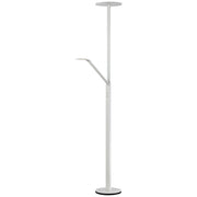 George Kovacs 71in 2-Light LED Floor Lamp | Contemporary White Finish | Living Room & Bedroom Reading Light | 71 x 10 x 16 in | Model P305-3-044-L