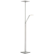 George Kovacs LED Floor Lamp | Transitional Chiseled Nickel | Living Room & Bedroom Reading Light | 72 in H, Integrated LED | Model P305-5-654-L