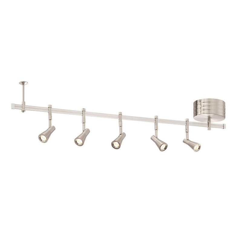 Minka George Kovacs GK Lightrail P3925-084-L 10in LED Accent Light Kit | Transitional Brushed Nickel | Living Room & Hallway | Model P3925-084-L