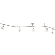 Minka George Kovacs Oneten Series P4116-609-L 192in Flex Track Kit | Transitional Silver | Living Room & Kitchen Track Lighting | Model P4116-609-L