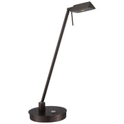 George Kovacs George's Reading Room 19in LED Pharmacy Table Lamp | Contemporary Copper Bronze Patina | Bedroom & Office Reading | Model P4316-647