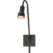 Minka George Kovacs Save Your Marriage 4.5in 1-Light Wall Lamp | Transitional Sable Bronze Patina | Living Room & Hallway Accent | Model P4401-467-L