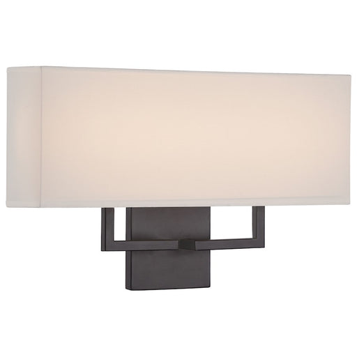 George Kovacs 17in 1-Light Bathroom Vanity Light | Modern Bronze Metal | Bathroom Vanity & Powder Room | W 17 x D 4 x H 11 in | Model P472-617-L