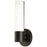 Minka George Kovacs Saber Ii 1 Light LED Sconce, Black/Etched