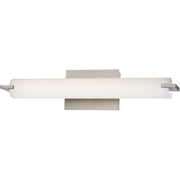 Minka George Kovacs P5044-084-L2700 1-Light LED Wall Sconce | Transitional Brushed Nickel | Hallway & Living Room Accent | Model P5044-084-L2700