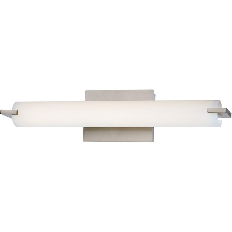 Minka George Kovacs P5044-084-L2700 1-Light LED Wall Sconce | Transitional Brushed Nickel | Hallway & Living Room Accent | Model P5044-084-L2700