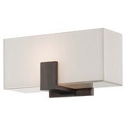 George Kovacs 10in 1-Light Wall Sconce | Contemporary Copper Bronze Patina | Hallway & Living Room Accent Light | 10 x 5 in | Model P5220-647
