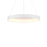 Minka George Kovacs Conc 1 Light Pendant, White/Frosted Acrylic - P5555-44B-L