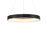 Minka George Kovacs Conc 1 Light Pendant, Coal/Frosted Acrylic - P5555-66A-L