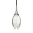 Minka George Kovacs Hail 1 Light 11" Pendant, Polished Nickel - P5592-613-L