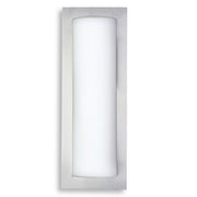 George Kovacs 2-Light Wall Sconce | Contemporary Brushed Stainless Steel | Hallway & Bathroom Accent | 6.75 x 3 x 18.5 in | Model P563-144A