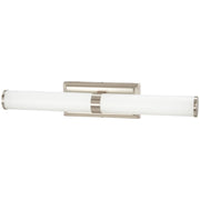 George Kovacs LED Wall Sconce | Brushed Nickel Finish | Hallway & Bedroom Accent Light | 20 x 4 x 4 in, Integrated LED | Model P574-084-L