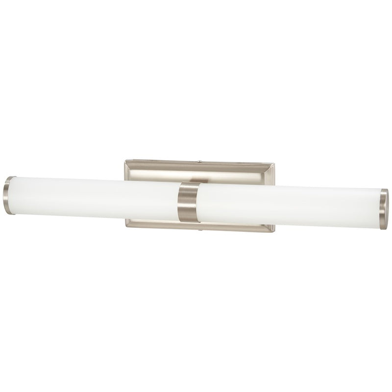 George Kovacs LED Wall Sconce | Brushed Nickel Finish | Hallway & Bedroom Accent Light | 20 x 4 x 4 in, Integrated LED | Model P574-084-L