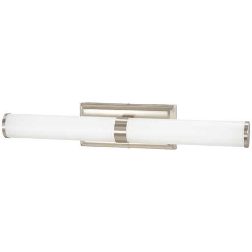 George Kovacs LED Wall Sconce | Brushed Nickel Finish | Hallway & Bedroom Accent Light | 20 x 4 x 4 in, Integrated LED | Model P574-084-L