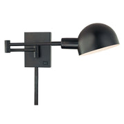 George Kovacs P3 1-Light Swing Arm Wall Sconce | Contemporary Antique Dorian Bronze | Bedroom & Living Room Reading Light | Model P600-3-615
