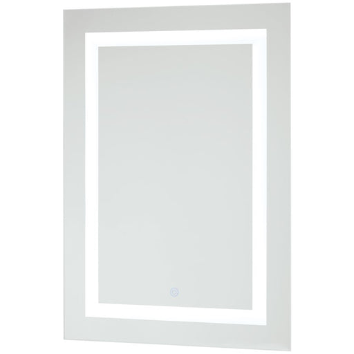 George Kovacs 20 x 28 in LED Wall Mirror | Illuminated Rectangle | Bathroom & Entryway | 20 x 2 x 28 in, Vertical Mount | Model P6107