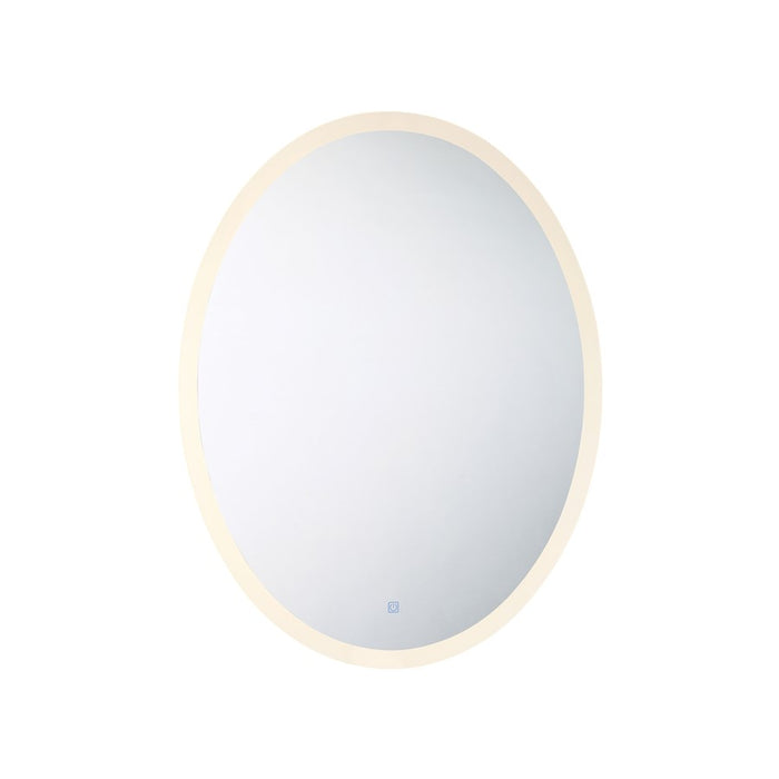 Minka George Kovacs 1 Light 27" LED Mirror, Silver - P6108A