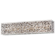 George Kovacs Hidden Gems 24in 1-Light LED Bath Vanity Light | Contemporary Chrome and Crystal | Bathroom Vanity | 24 x 4 x 5 in | Model P6983-077-L