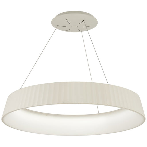 George Kovacs Star Gate 34in LED Pendant | Contemporary White Finish and Acrylic Diffuser | Kitchen Island & Dining Room | W 34 x | Model P8131-044-L