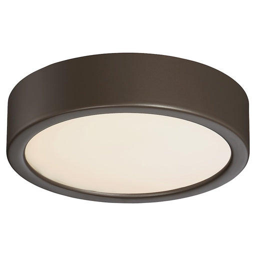 George Kovacs P840-647B-L 6in 1-Light Flush Mount | Painted Copper Bronze Patina and Clear Glass | Hallway & Bathroom Accent | Model P840-647B-L