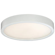 George Kovacs LED Puck Light | Transitional White and Clear Glass | Outdoor Sconce for Covered Patio & Entryway | Model P842-044-L