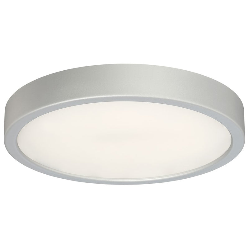 George Kovacs P842-609-L 10in 1-Light Outdoor Sconce | Silver Finish and Clear Glass | Covered Patio & Entryway | 10 x 10 x 2.25 in | Model P842-609-L