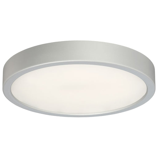 George Kovacs P842-609-L 10in 1-Light Outdoor Sconce | Silver Finish and Clear Glass | Covered Patio & Entryway | 10 x 10 x 2.25 in | Model P842-609-L